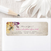 Golden Honeycomb Bee  Return Address Labels (Insitu)