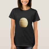 Golden Honeycomb Egg Design T-shirt (Voorkant)