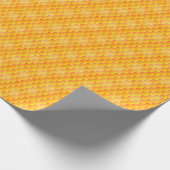Golden Honeycomb Pattern Cadeaupapier (Hoek)