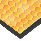 Golden Honeycomb Pattern Lange Tafelloper (Hoek)