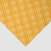 Golden Honeycomb Pattern Tissuepapier (Detail)
