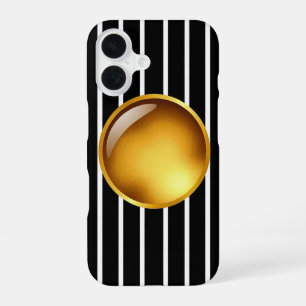 Golden Horizon Abstract Hoesje iPhone 16 Hoesje