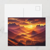 Golden Horizon - Briefkaart (Voorkant / Achterkant)