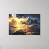 Golden Horizon Canvas Afdruk (Voorkant)
