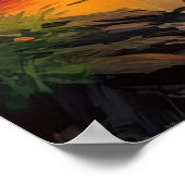 Golden Horizon, de pracht van het kasteel Poster (Hoek)