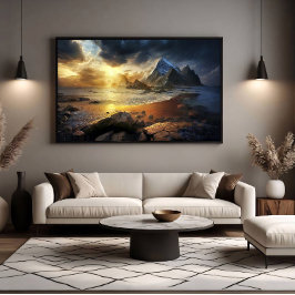 Golden Horizon Poster