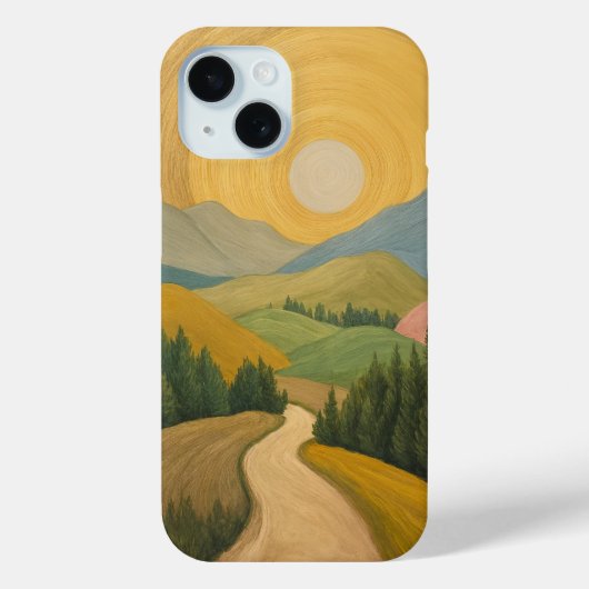Golden Horizon Trail Case-Mate iPhone Case (Achterkant)