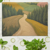 Golden Horizon Trail Theedoek (Gevouwen)