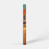 Golden Horizon Zee Schildpad Samsung Galaxy Hoesje (Rechterkant)