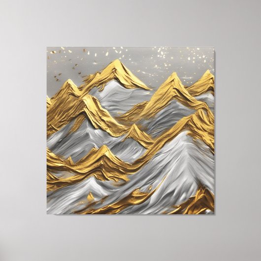 Golden Horizons Canvas Afdruk (Voorkant)