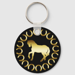 GOLDEN HORSE SLEUTELHANGER