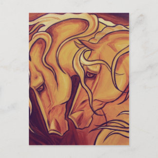 Golden Horses Briefkaart