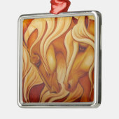 Golden Horses Ornament (Links)