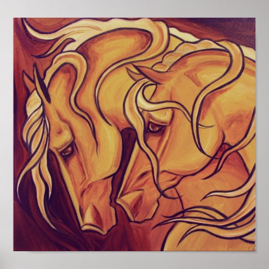 Golden Horses Poster (Voorkant)