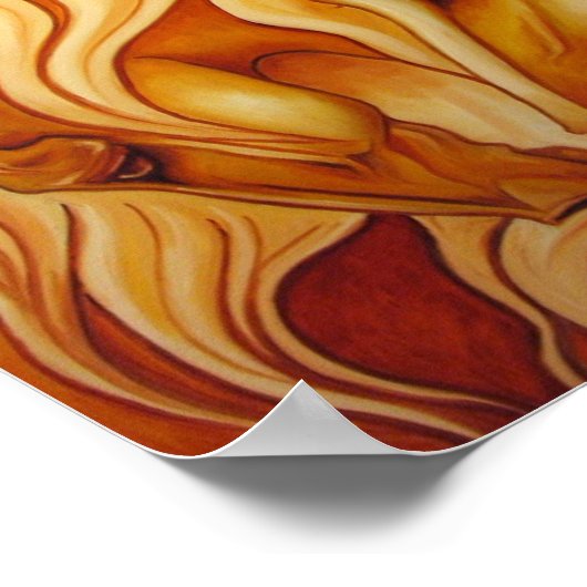 Golden Horses Print (Hoek)