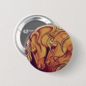Golden Horses Ronde Button 5,7 Cm (Voorkant /achterkant)