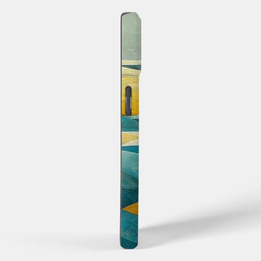 Golden Hour Abstract geometrisch patroon Case-Mate iPhone Case (Achterkant / Rechts)