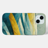 Golden Hour Abstract geometrisch patroon Case-Mate iPhone Case (Achterkant (horizontaal))