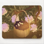 Golden Hour Blackberry Basket Mouse Pad Muismat (Voorkant)