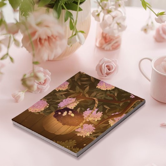 Golden Hour Blackberry Basket Notitieblok