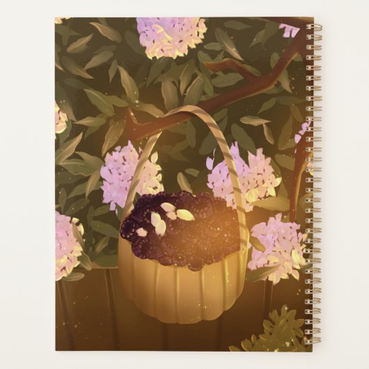 Golden Hour Blackberry Basket Planner (Achterkant)