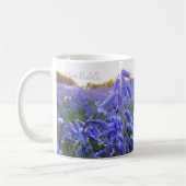 Golden Hour Bluebells - Gepersonaliseerde Moederda Koffiemok (Links)