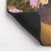 Golden Hour Blueberry Basket Mouse Pad Muismat (Hoek)