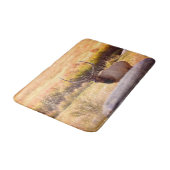 Golden Hour Bull Elk Badmat (Gekanteld)