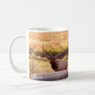Golden Hour Bull Elk Koffiemok