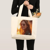 Golden Hour Elegance Grote Tote Bag (Voorkant (product))