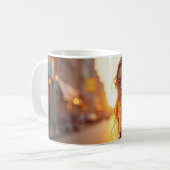 Golden Hour Elegance Koffiemok (Voorkant links)