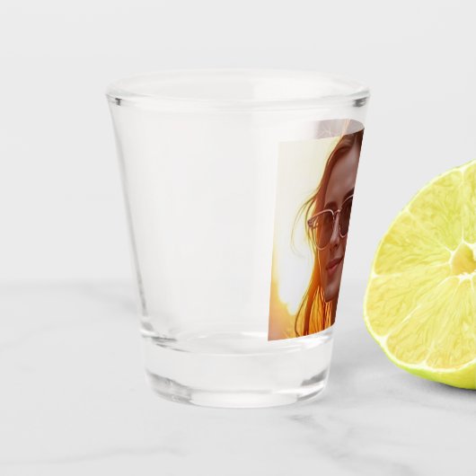 Golden Hour Elegance Shot Glas (Links)