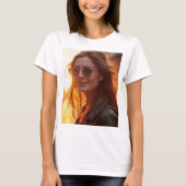 Golden Hour Elegance T-shirt (Voorkant)