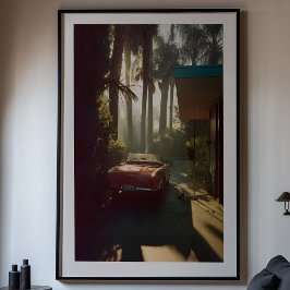 Golden Hour Getaway Een filmische ochtend in Calif Poster