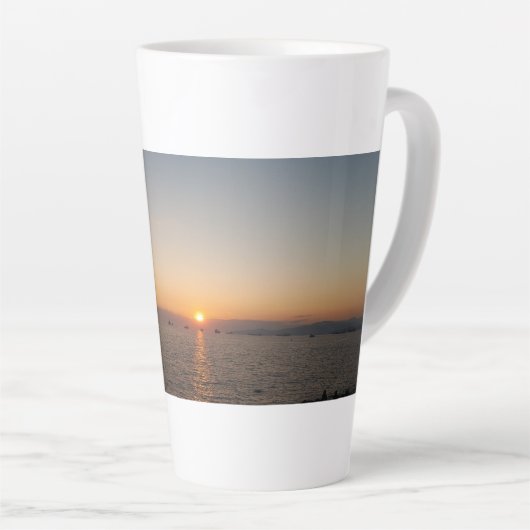 Golden Hour Glow - Mok bij zonsondergang (Rechterhoek)