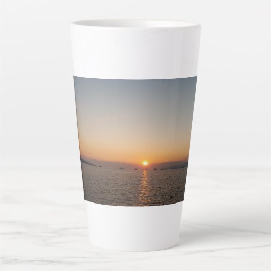 Golden Hour Glow - Mok bij zonsondergang (Voorkant)