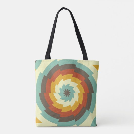 Golden Hour Hypno Tote Bag (Achterkant)