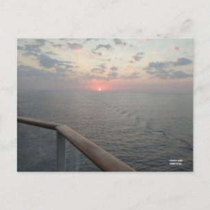 Golden Hour in het Zee Briefkaart