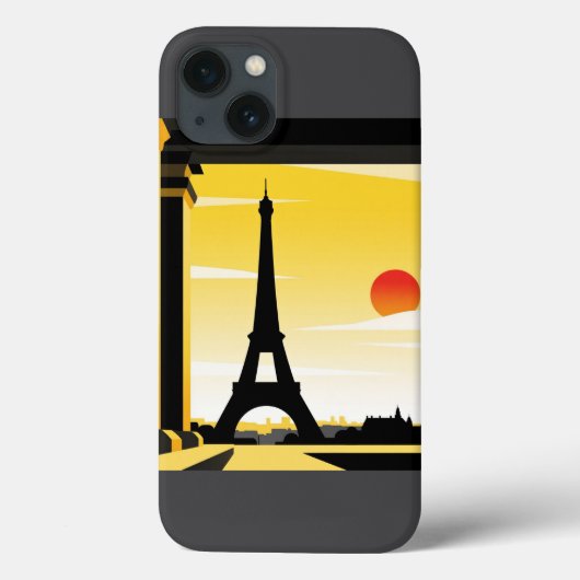 Golden Hour in Parijs Case-Mate iPhone Case (Achterkant)