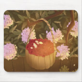 Golden Hour Raspberry Basket Mouse Pad Muismat (Voorkant)