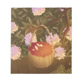 Golden Hour Raspberry Basket Notitieblok (Voorkant)