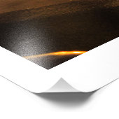 Golden Hour Sunet Foto Afdruk (Hoek)