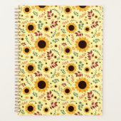 Golden Hour Sunflower | Large  Planner (Voorkant)