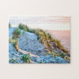 Golden Hour Sunset on Florence Dunes in Oregon Legpuzzel