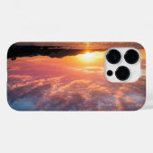 Golden Hour Sunset Sky Landscape iPhone Case (Achterkant (horizontaal))