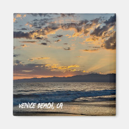 Golden Hour Sunset - Venice Beach, Californië Magneet