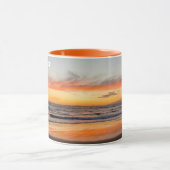 Golden Hour Sunset - Venice Beach, Californië Mok (Midden)