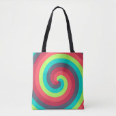 Golden Hour Swirl Tote Bag (Voorkant)