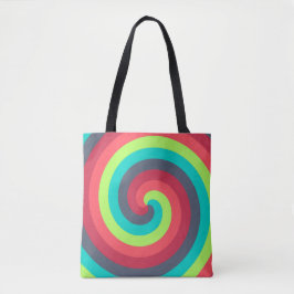 Golden Hour Swirl Tote Bag