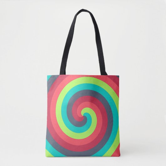 Golden Hour Swirl Tote Bag (Voorkant)